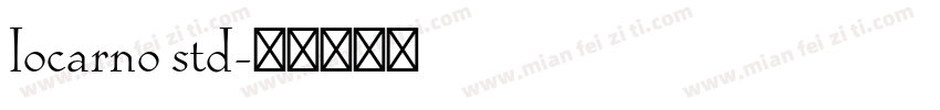 locarno std字体转换
